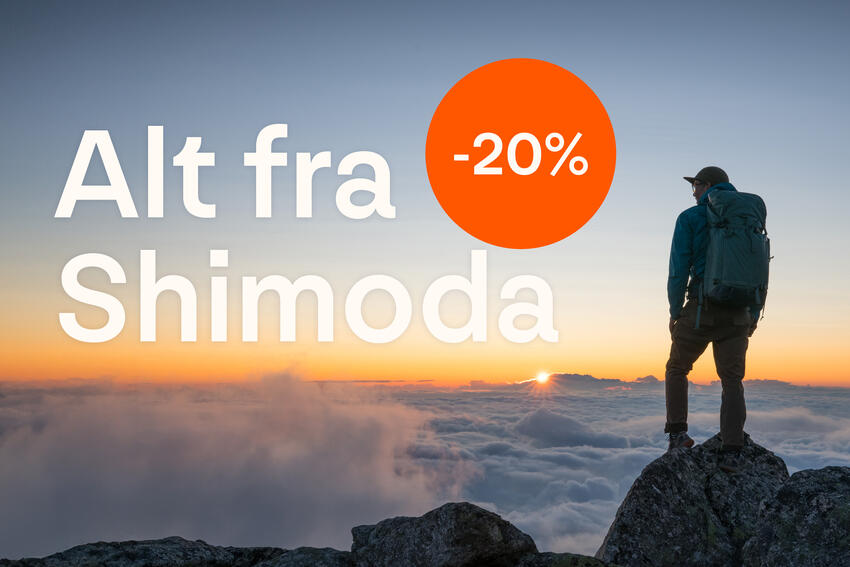 Spar 20% på alt fra Shimoda